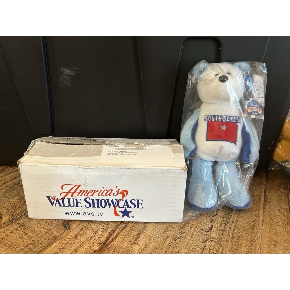 Limited Treasures South Dakota State Quarter Coin Bear 2006 Sealed NWT AVS Box